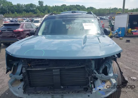 2021 Ford Bronco Sport Outer Banks z USA, uszkodzony, nr VIN 3FMCR9C68MRB15681